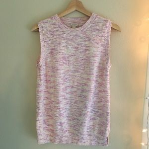 J CREW Space-dyed sweater tank